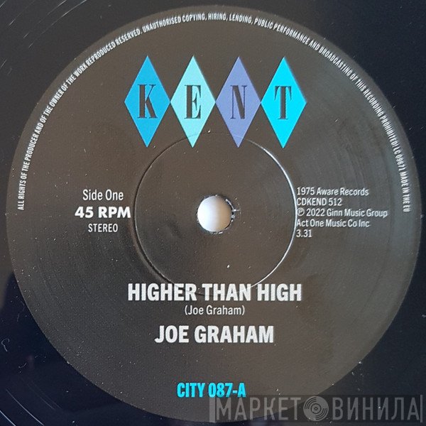 John Edwards , Joe Graham - Higher Than High / It's Got To Be The Real Thing For Me