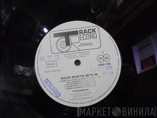 John Entwistle  - Rigor Mortis Sets In