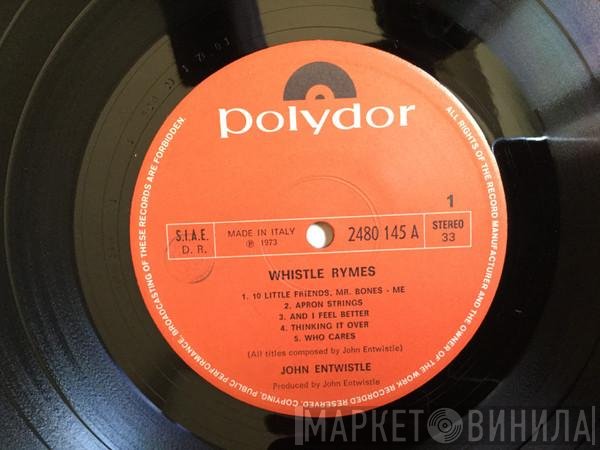 John Entwistle  - Whistle Rymes