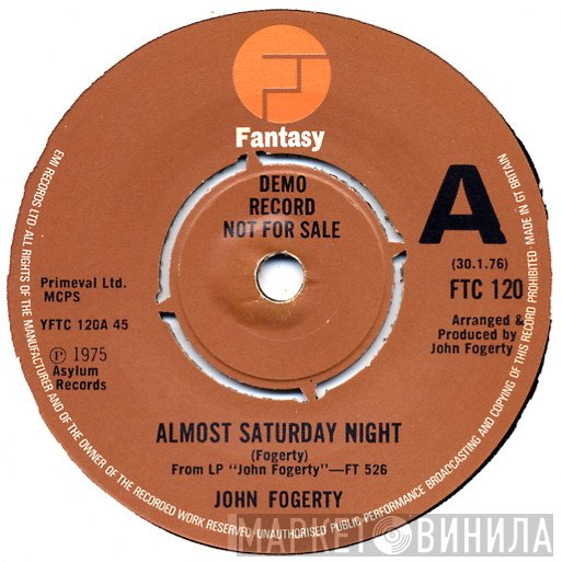 John Fogerty - Almost Saturday Night