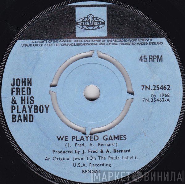 John Fred & His Playboy Band - We Played Games