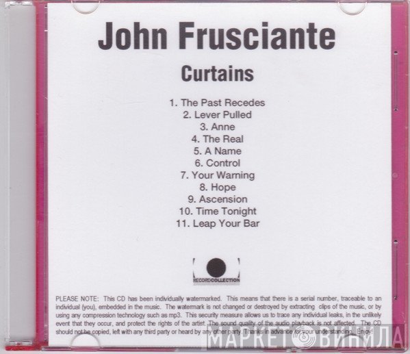 John Frusciante  - Curtains