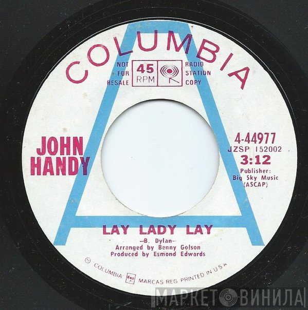 John Handy  - Lay Lady Lay