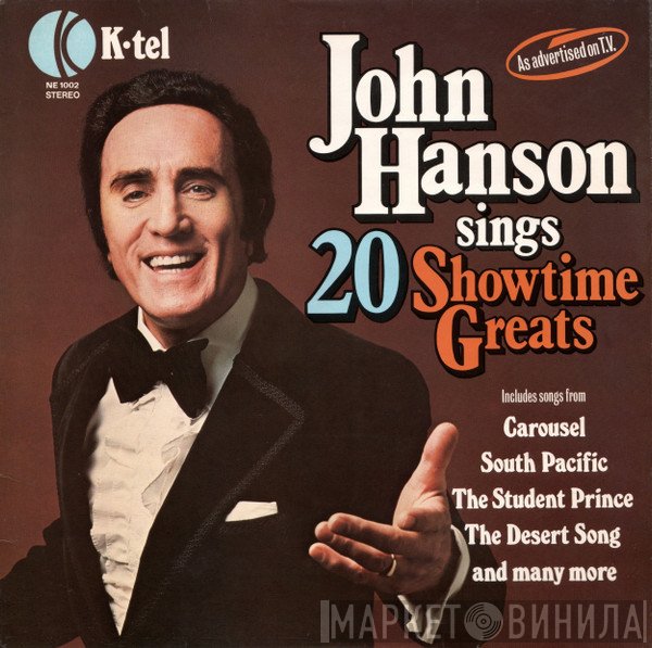 John Hanson  - John Hanson Sings 20 Showtime Greats
