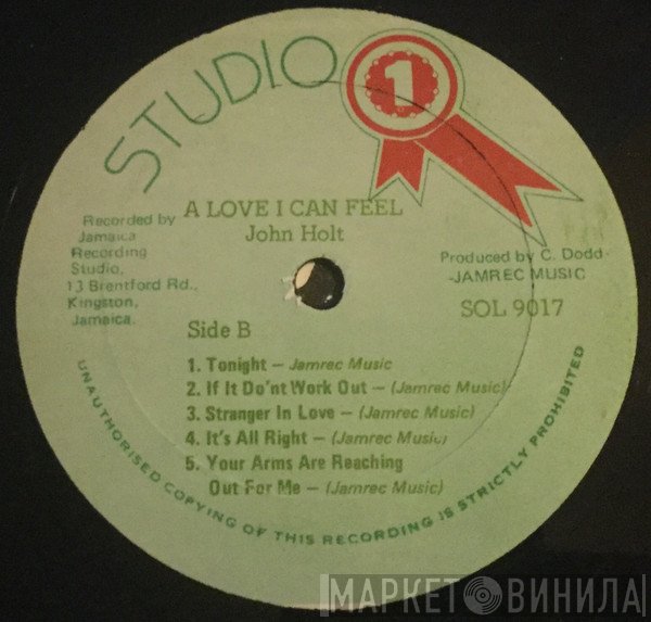 John Holt - A Love I Can Feel