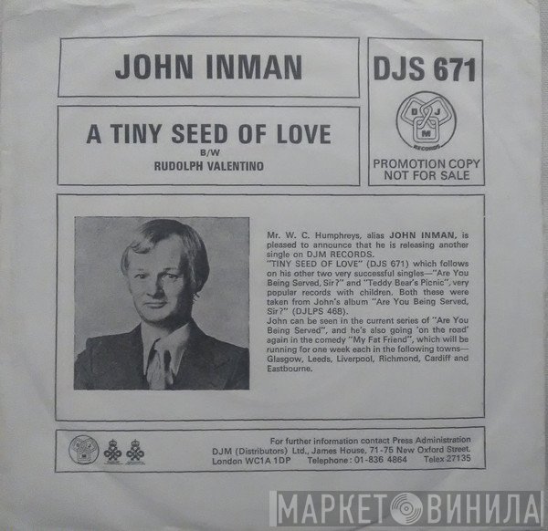 John Inman - Tiny Seed Of Love