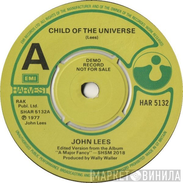 John Lees - Child Of The Universe