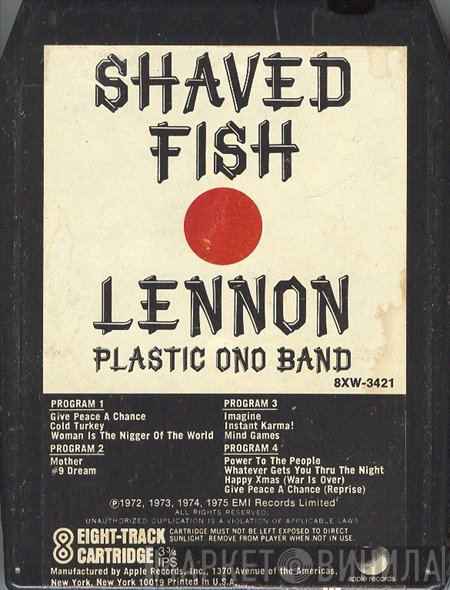 John Lennon / The Plastic Ono Band  - Shaved Fish