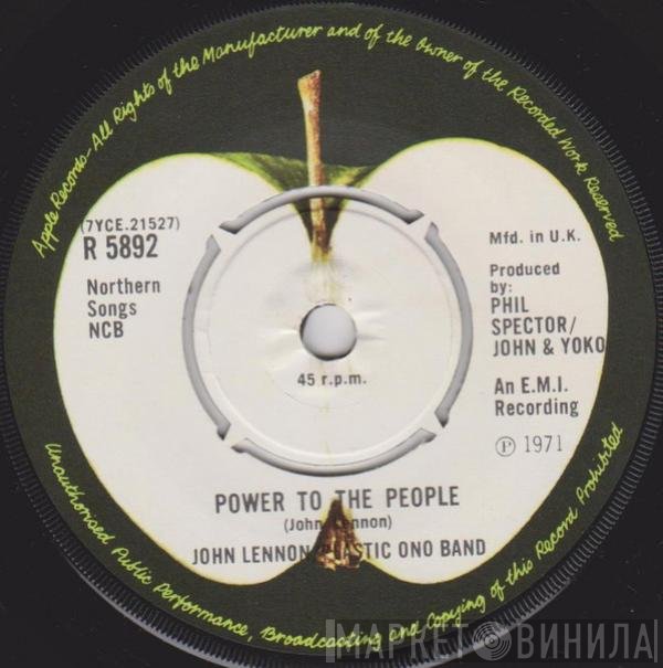John Lennon, The Plastic Ono Band - Power To The People