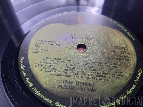 John Lennon, The Plastic Ono Band  - Shaved Fish