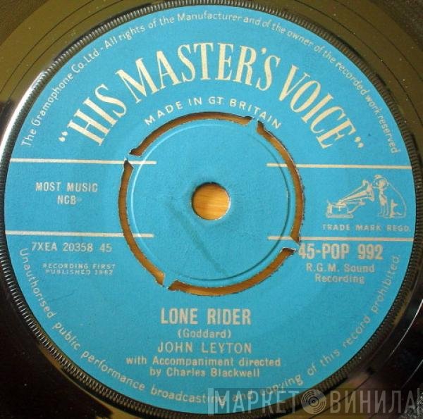 John Leyton - Lone Rider