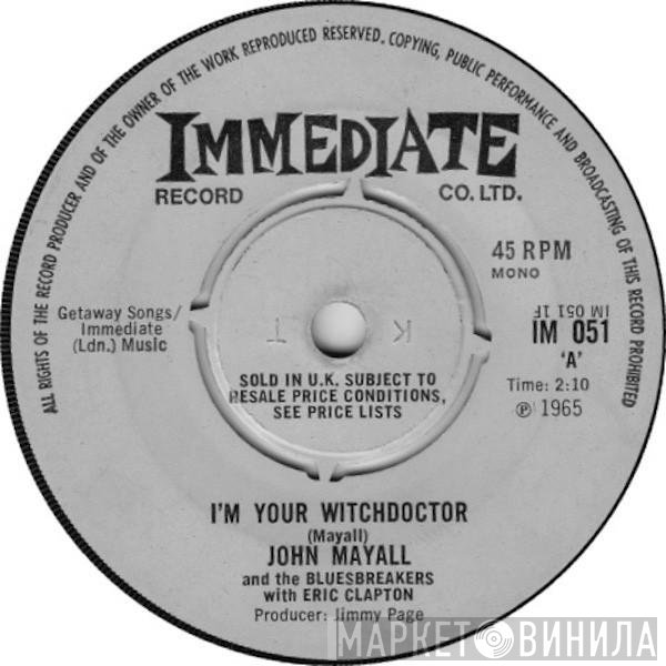 John Mayall & The Bluesbreakers, Eric Clapton - I'm Your Witchdoctor