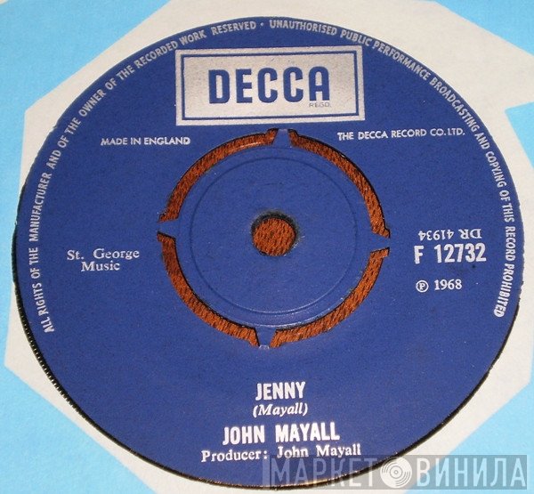 John Mayall  - Jenny