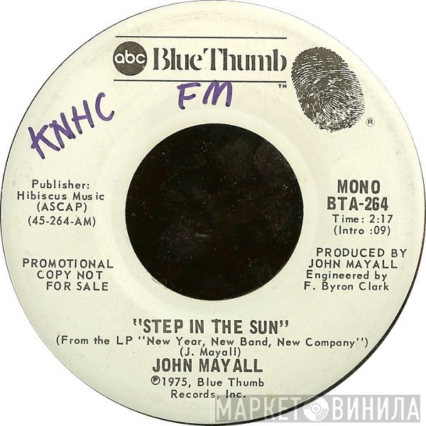John Mayall  - Step In The Sun