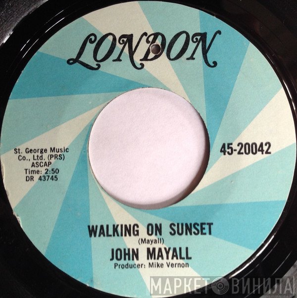 John Mayall  - Walking On Sunset