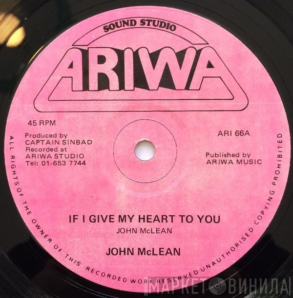 John McLean, Professor Doppler - If I Give My Heart To You / Doppler Effect