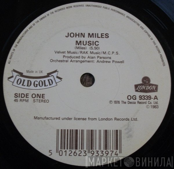 John Miles - Music
