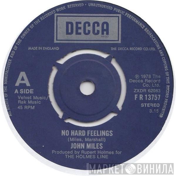 John Miles - No Hard Feelings