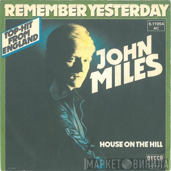 John Miles  - Remember Yesterday