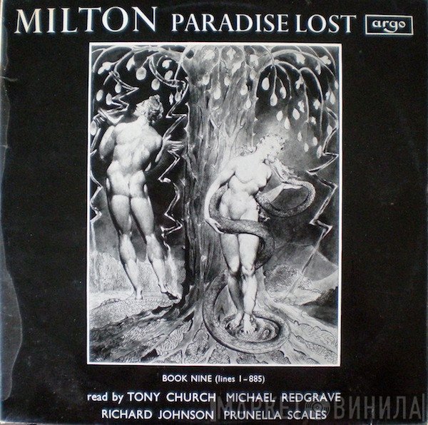 John Milton  - Paradise Lost Book Nine (Lines 1 - 885)