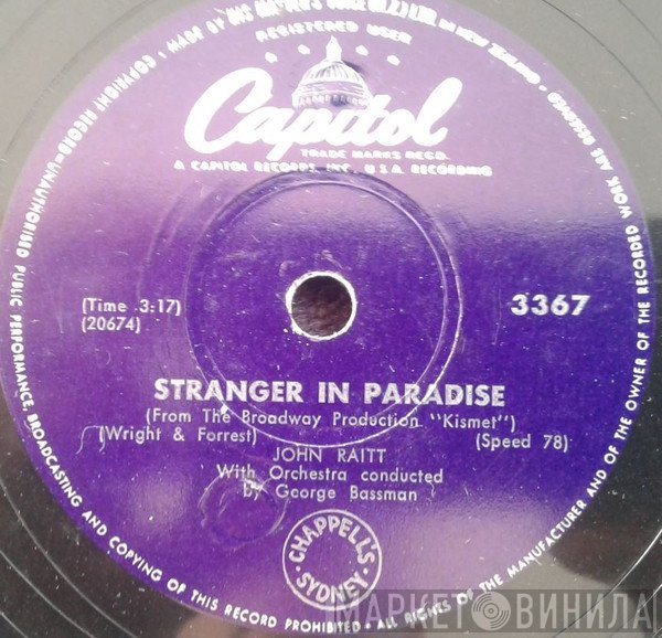 John Raitt  - Stranger In Paradise