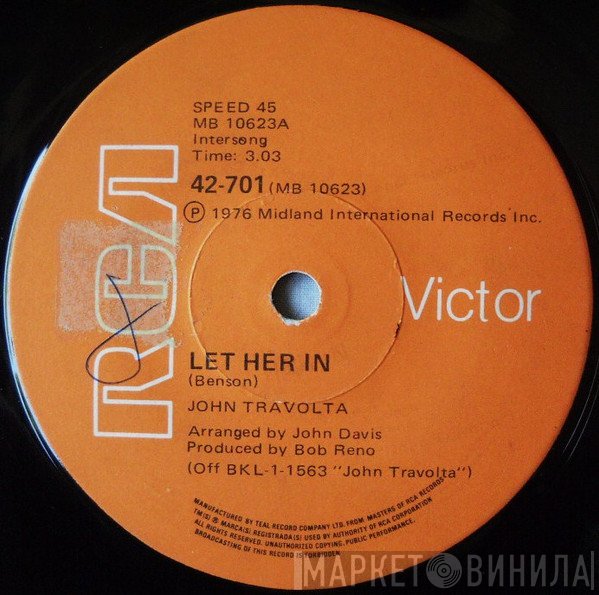 John Travolta  - Let Her In