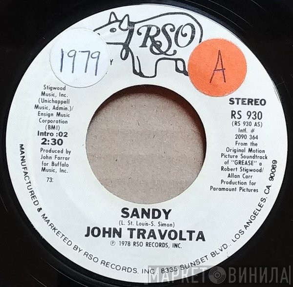 John Travolta  - Sandy