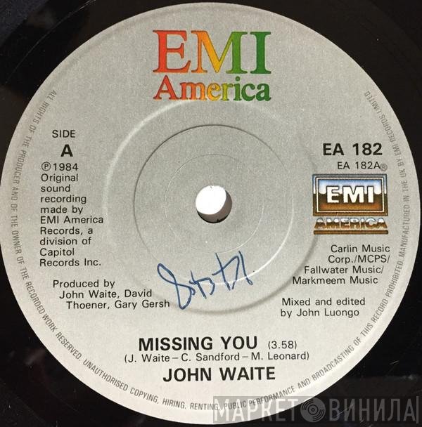 John Waite - Missing You
