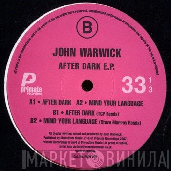 John Warwick - After Dark E.P.