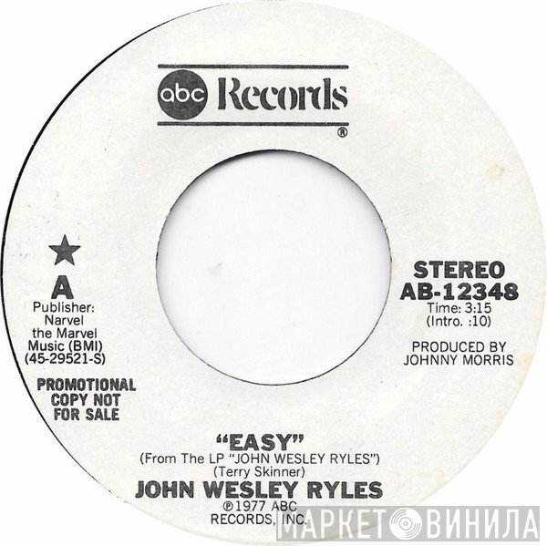 John Wesley Ryles  - Easy