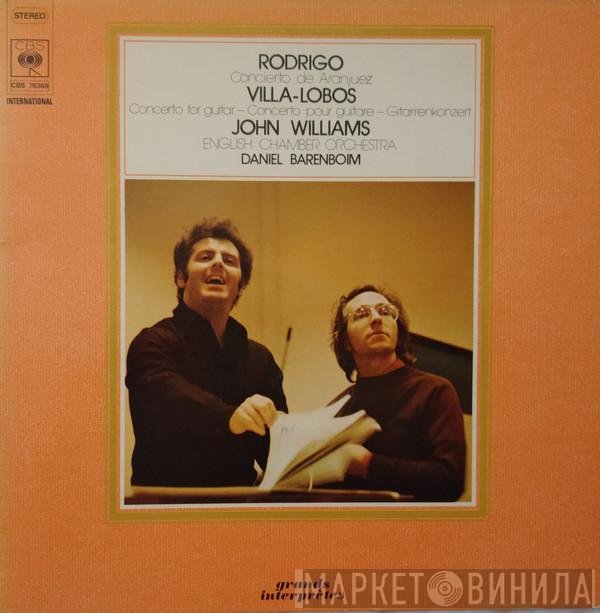 John Williams , English Chamber Orchestra, Daniel Barenboim, Joaquín Rodrigo, Heitor Villa-Lobos - Concierto De Aranjuez / Concerto For Guitar