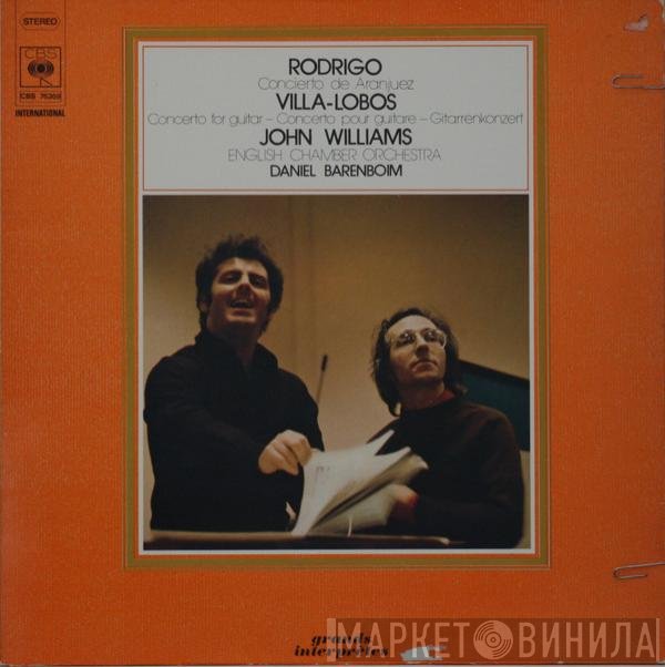 John Williams , English Chamber Orchestra, Daniel Barenboim, Joaquín Rodrigo, Heitor Villa-Lobos - Concierto De Aranjuez / Concerto For Guitar