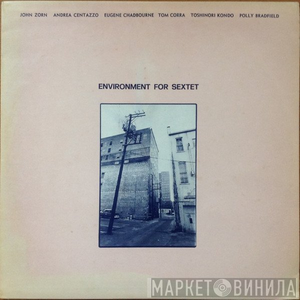 John Zorn, Andrea Centazzo, Eugene Chadbourne, Tom Cora, Toshinori Kondo, Polly Bradfield  - Environment For Sextet