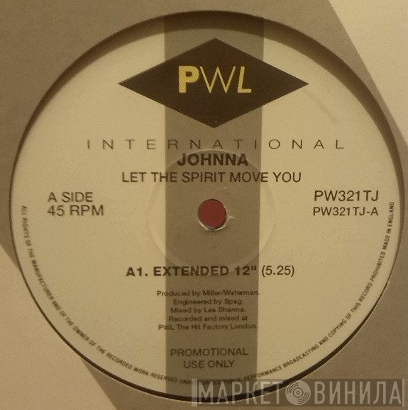 Johnna - Let The Spirit Move You
