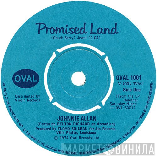 Johnnie Allan, Shelton Dunaway - Promised Land / Betty And Dupree