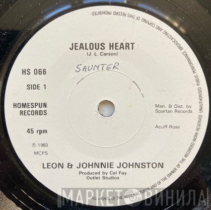 Johnnie Johnson, Leon  - Jealous Heart