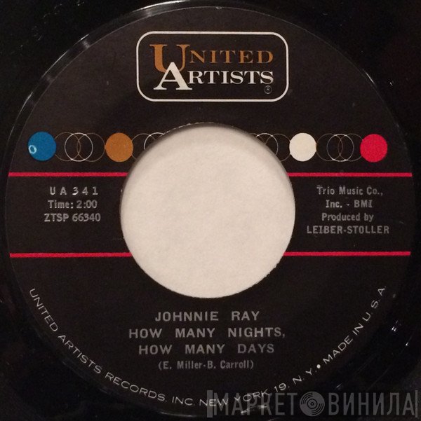 Johnnie Ray  - How Many Nights, How Many Days