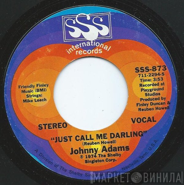 Johnny Adams - Just Call Me Darling