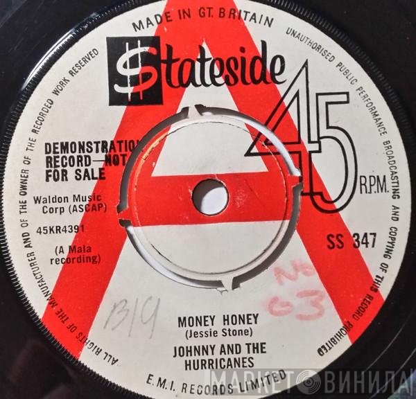 Johnny And The Hurricanes - That's All / Money Honey