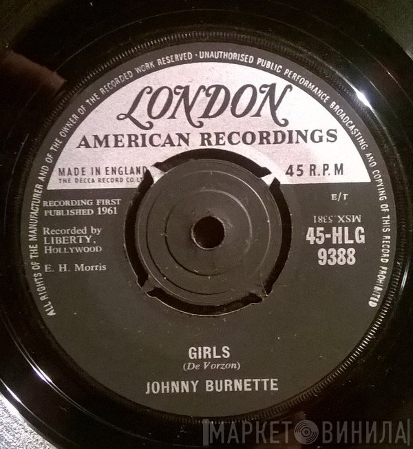 Johnny Burnette - Girls