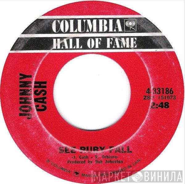 Johnny Cash  - See Ruby Fall / Blistered
