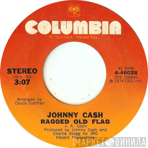 Johnny Cash  - Ragged Old Flag