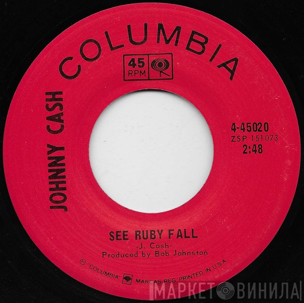 Johnny Cash  - See Ruby Fall