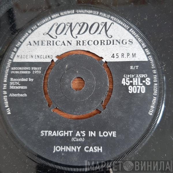 Johnny Cash - Straight A's In Love