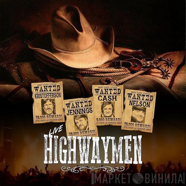 Johnny Cash, Willie Nelson, Waylon Jennings, Kris Kristofferson, The Highwaymen - Live Highwaymen