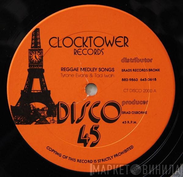 Johnny Clarke, Tyrone Evans, Tad Iwah - Reggae Medley Songs / Poor Man's Cry