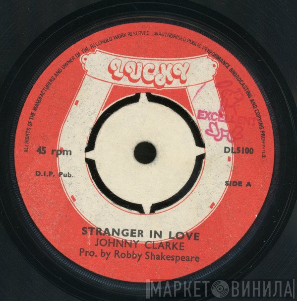Johnny Clarke  - Stranger In Love