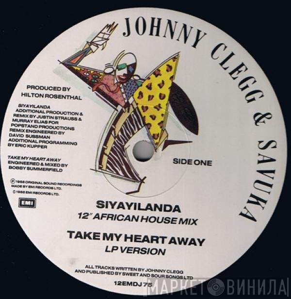 Johnny Clegg & Savuka - Siyayilanda
