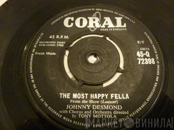 Johnny Desmond, The Lancers  - The Most Happy Fella / Joey, Joey, Joey
