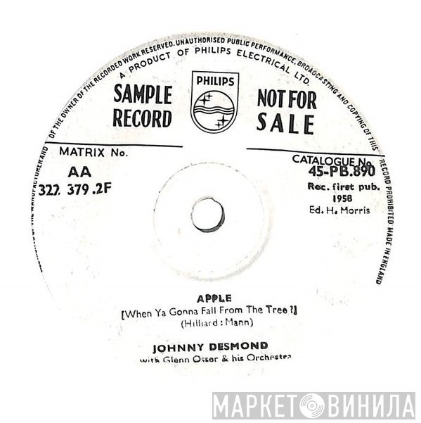 Johnny Desmond - Apple (When Ya Gonna Fall From The Tree?)
